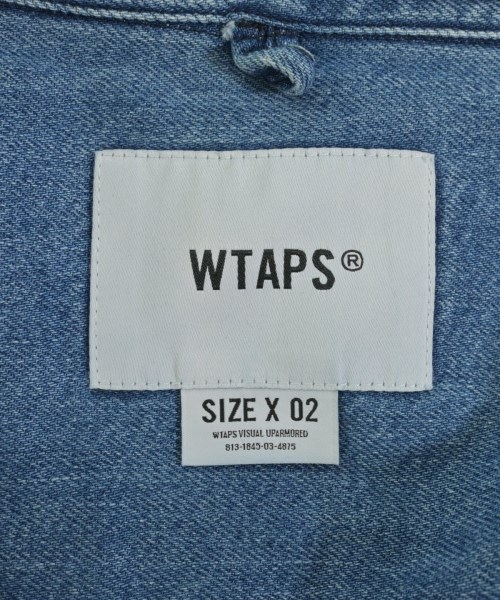 WTAPS（ダブルタップス）カジュアルシャツ 紺 サイズ:2(M位) メンズ/2200721087276
