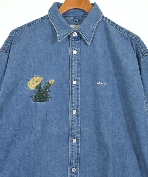 WTAPS（ダブルタップス）カジュアルシャツ 紺 サイズ:2(M位) メンズ/2200721087276