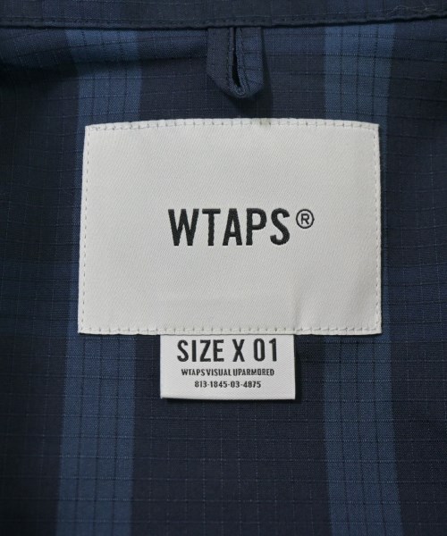 WTAPS（ダブルタップス）カジュアルシャツ 青 サイズ:01(S位) メンズ/2200721087313
