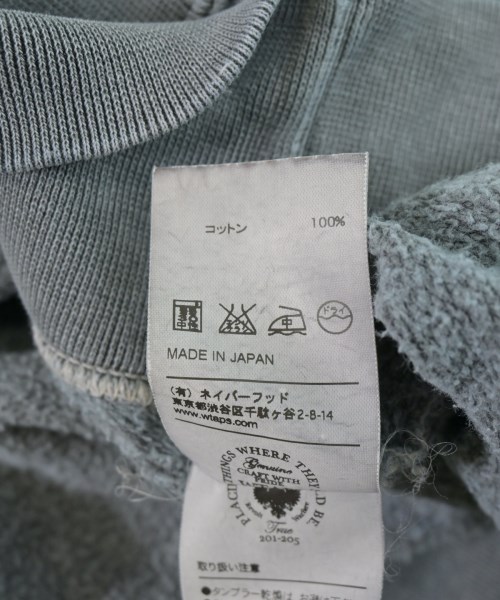 WTAPS（ダブルタップス）Tシャツ・カットソー グレー サイズ:4(XL位) メンズ/2200721236049