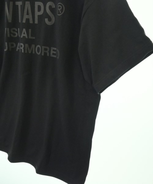 WTAPS（ダブルタップス）Tシャツ・カットソー 黒 サイズ:02(M位) メンズ/2200720581041