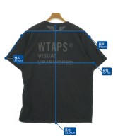 WTAPS（ダブルタップス）Tシャツ・カットソー 黒 サイズ:02(M位) メンズ/2200720581041