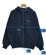 WTAPS（ダブルタップス）パーカー 紺 サイズ:2(M位) メンズ/2200721439099