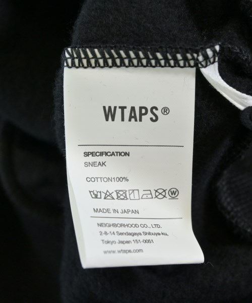 WTAPS（ダブルタップス）パーカー 黒 サイズ:2(M位) メンズ/2200721439105