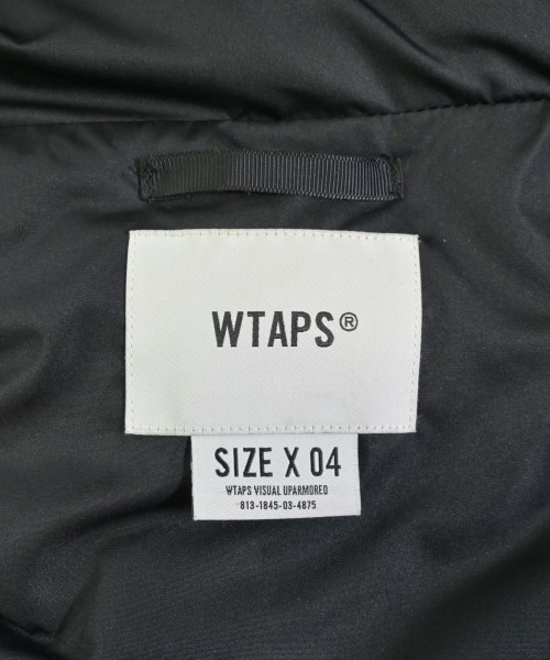 WTAPS（ダブルタップス）ダウンジャケット/ダウンベスト 黒 サイズ:04(XL位) メンズ/2200722018019