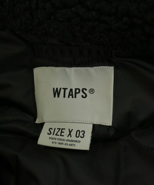 WTAPS（ダブルタップス）ミリタリーブルゾン 黒 サイズ:3(L位) メンズ/2200722064016