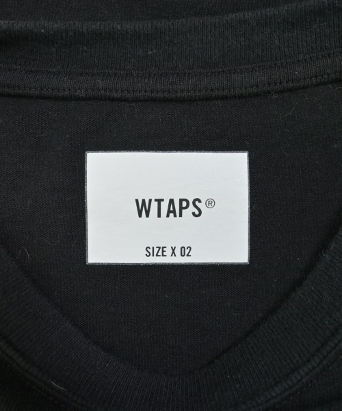 WTAPS（ダブルタップス）Tシャツ・カットソー 黒 サイズ:02(M位) メンズ/2200721984070