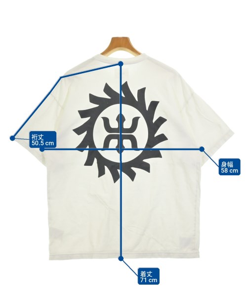 WTAPS（ダブルタップス）Tシャツ・カットソー 白 サイズ:04X(XL位) メンズ/2200722818060