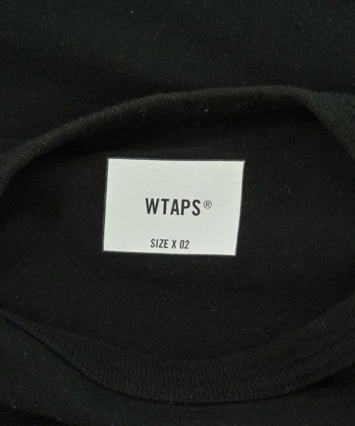WTAPS（ダブルタップス）Tシャツ・カットソー 黒 サイズ:2(M位) メンズ/2200722889022