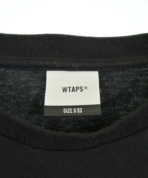 WTAPS（ダブルタップス）Tシャツ・カットソー 黒 サイズ:03(L位) メンズ/2200722889039