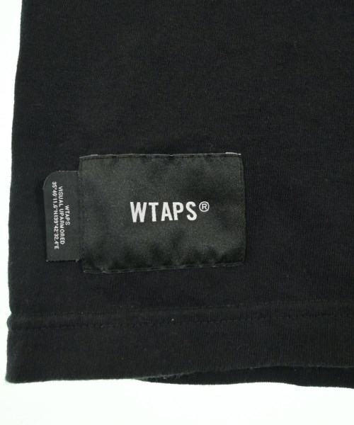 WTAPS（ダブルタップス）Tシャツ・カットソー 黒 サイズ:03(L位) メンズ/2200722889039