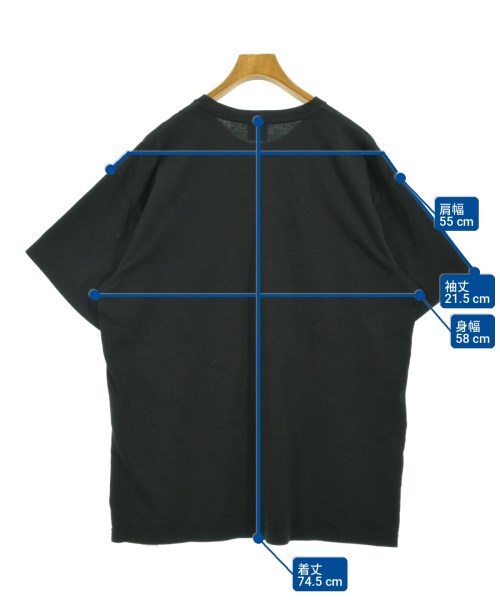 WTAPS（ダブルタップス）Tシャツ・カットソー 黒 サイズ:03(L位) メンズ/2200722889039
