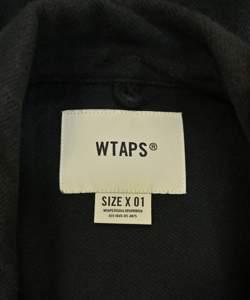WTAPS（ダブルタップス）カジュアルシャツ 紺 サイズ:01(S位) メンズ/2200722910030
