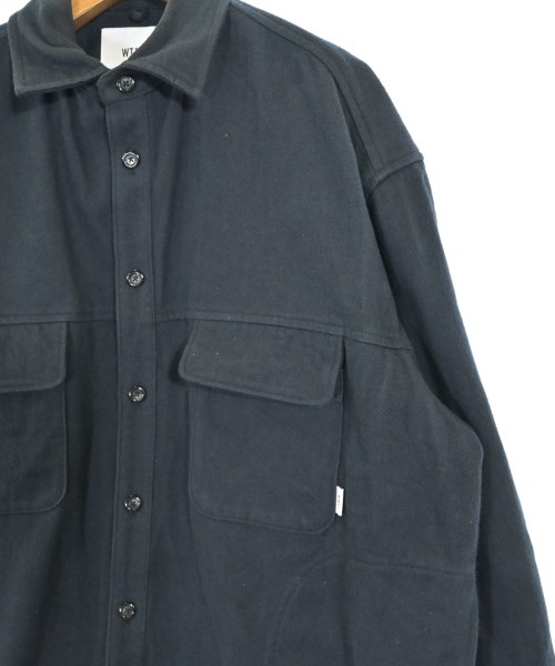 WTAPS（ダブルタップス）カジュアルシャツ 紺 サイズ:01(S位) メンズ/2200722910030