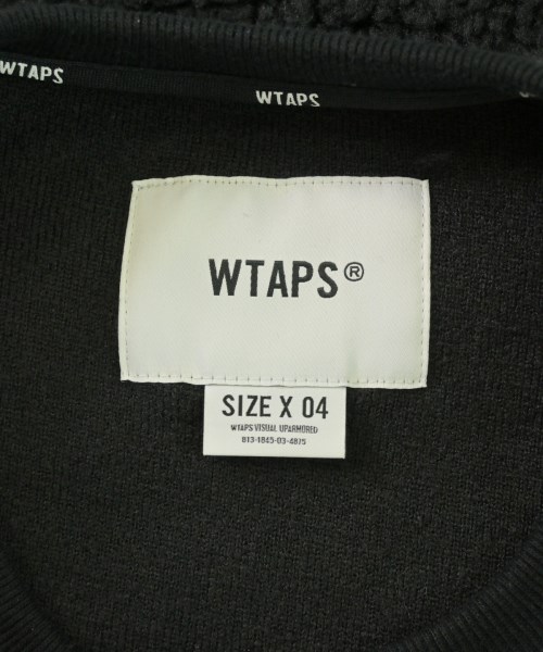WTAPS（ダブルタップス）スウェット 黒 サイズ:04(XL位) メンズ/2200723355021