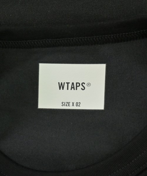 WTAPS（ダブルタップス）Tシャツ・カットソー 黒 サイズ:02(M位) メンズ/2200723355069