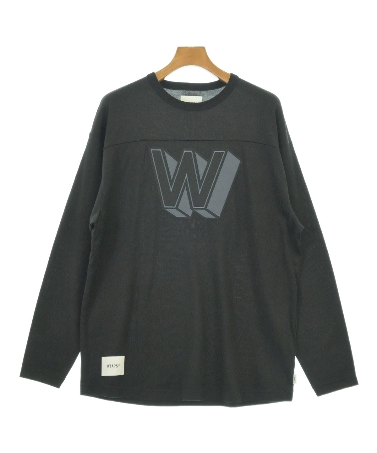 WTAPS ロゴTシャツ ブラック Mサイズ WTAPS（ダブルタップス）Tシャツ・カットソー 黒 サイズ:02(M位
