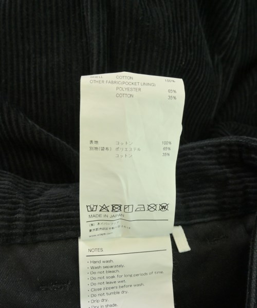 WTAPS（ダブルタップス）その他 黒 サイズ:4(XL位) メンズ/2200723651017