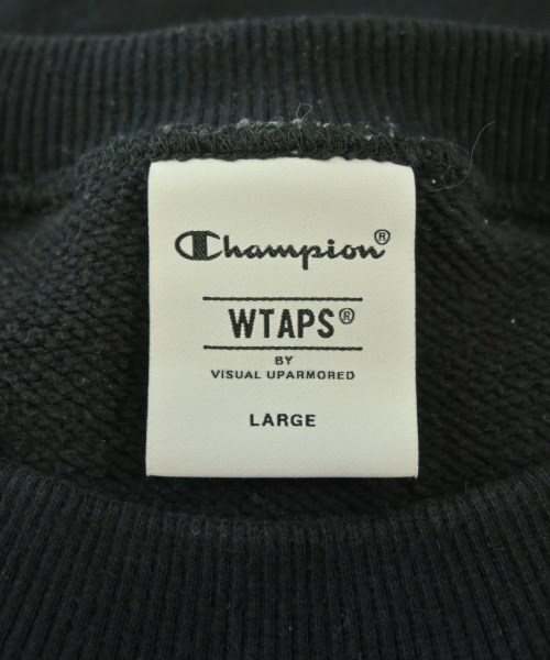 WTAPS（ダブルタップス）スウェット 黒 サイズ:L メンズ/2200723651031
