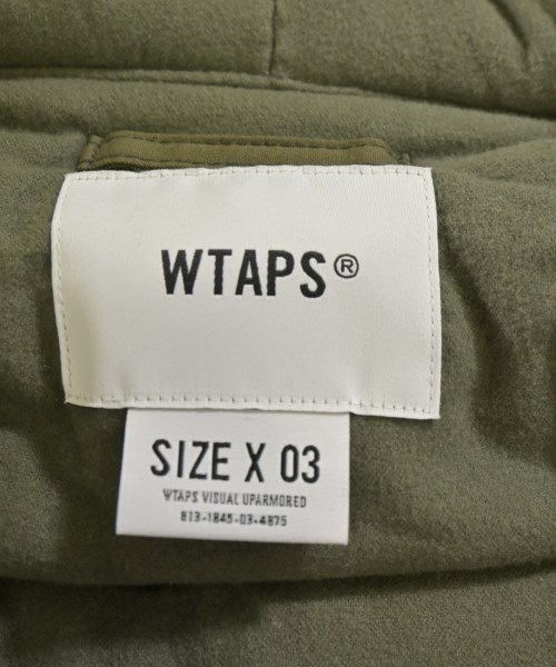 WTAPS（ダブルタップス）ダウンジャケット/ダウンベスト カーキ サイズ:03(L位) メンズ/2200723810018