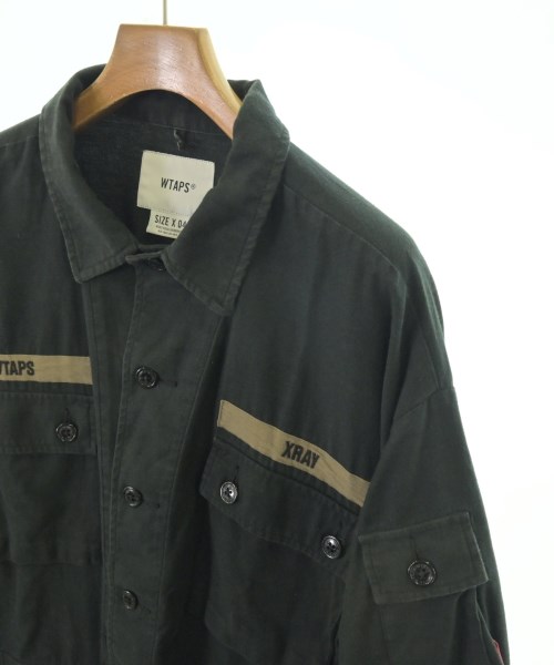 WTAPS（ダブルタップス）ミリタリーブルゾン 黒 サイズ:4(XL位) メンズ/2200724085040