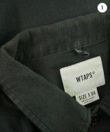 WTAPS（ダブルタップス）ミリタリーブルゾン 黒 サイズ:4(XL位) メンズ/2200724085040