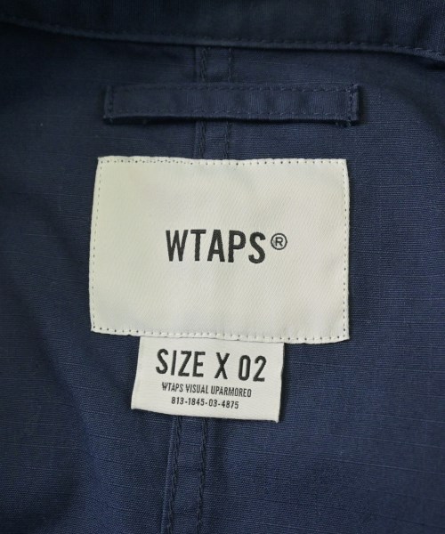 WTAPS（ダブルタップス）ミリタリーブルゾン 紺 サイズ:2(M位) メンズ/2200724085064
