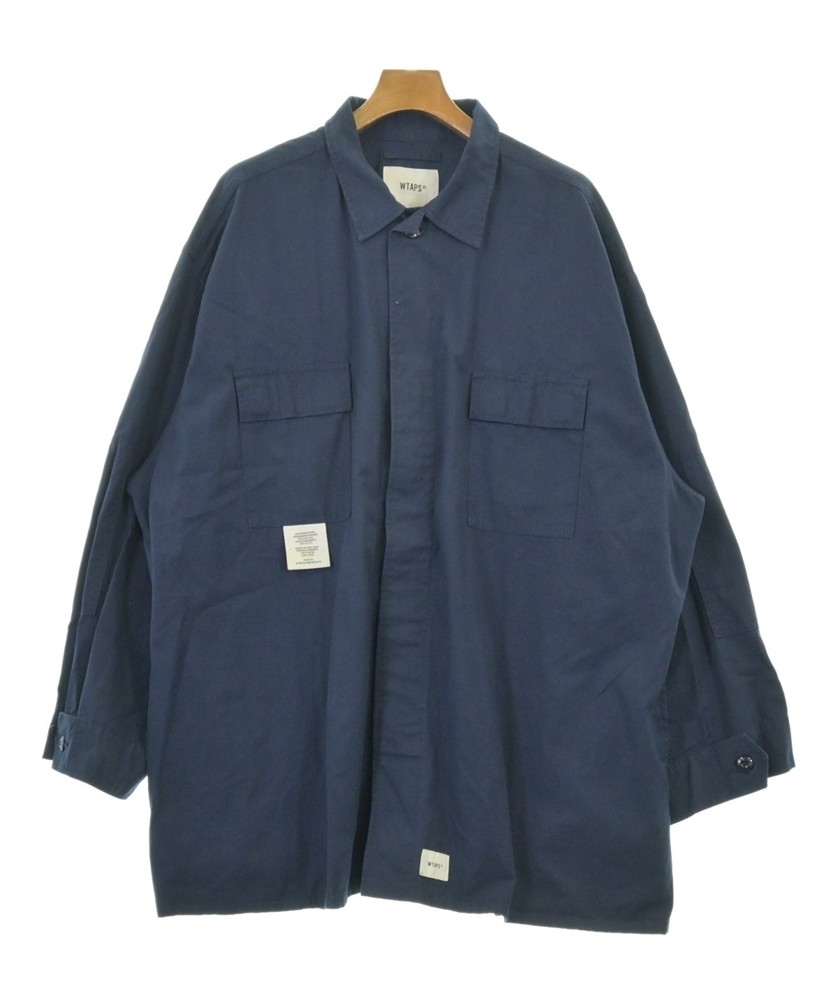 WTAPS（ダブルタップス）ミリタリーブルゾン 紺 サイズ:2(M位) メンズ