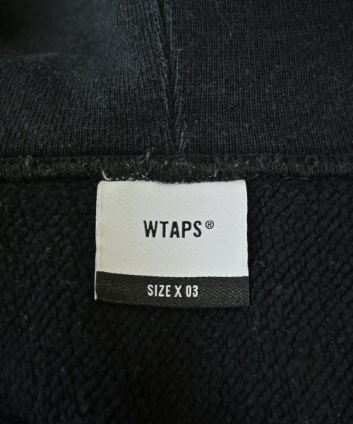 WTAPS（ダブルタップス）パーカー 黒 サイズ:3(L位) メンズ/2200724085071