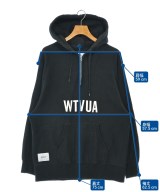 WTAPS（ダブルタップス）パーカー 黒 サイズ:3(L位) メンズ/2200724085071