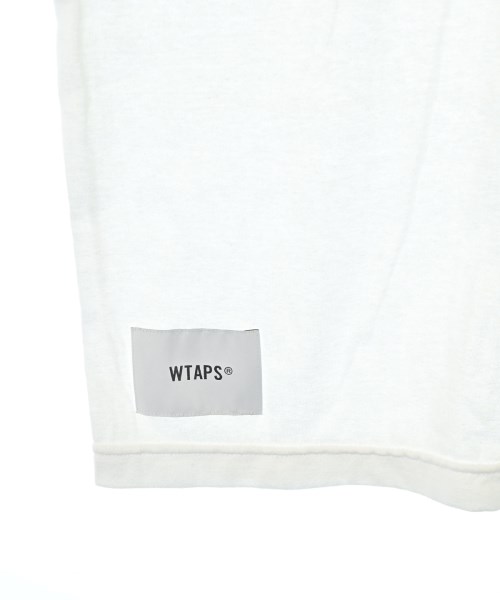 WTAPS（ダブルタップス）Tシャツ・カットソー 白 サイズ:4(XL位) メンズ/2200724085156