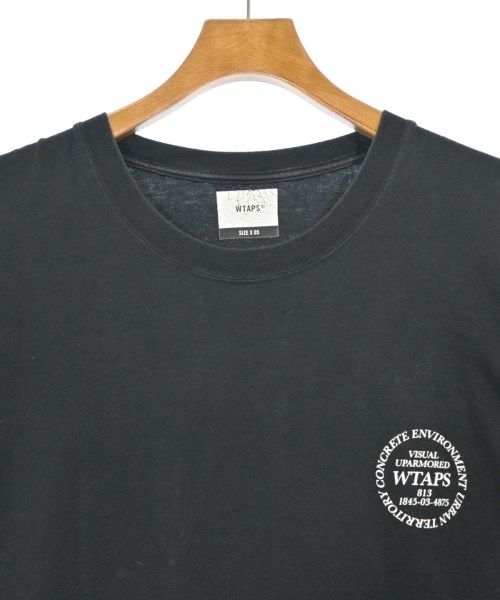 WTAPS（ダブルタップス）Tシャツ・カットソー 黒 サイズ:5(XXL位) メンズ/2200724085231