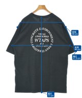 WTAPS（ダブルタップス）Tシャツ・カットソー 黒 サイズ:5(XXL位) メンズ/2200724085231