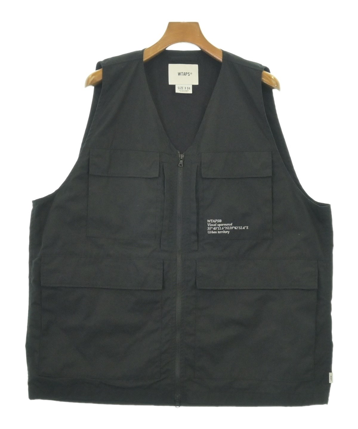 【タグ付／極美品】WTAPS 252ATDT-CSM16 黒 04 XL WTAPS（ダブルタップス）その他 黒 サイズ:4(XL位) メンズ