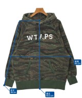 WTAPS（ダブルタップス）パーカー 緑 サイズ:-(XXL位) メンズ/2200719849299