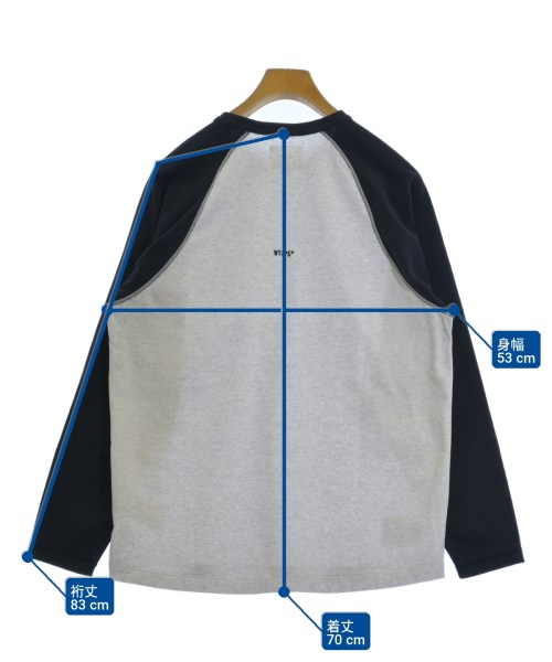 WTAPS（ダブルタップス）Tシャツ・カットソー グレー サイズ:02(M位) メンズ/2200724318032