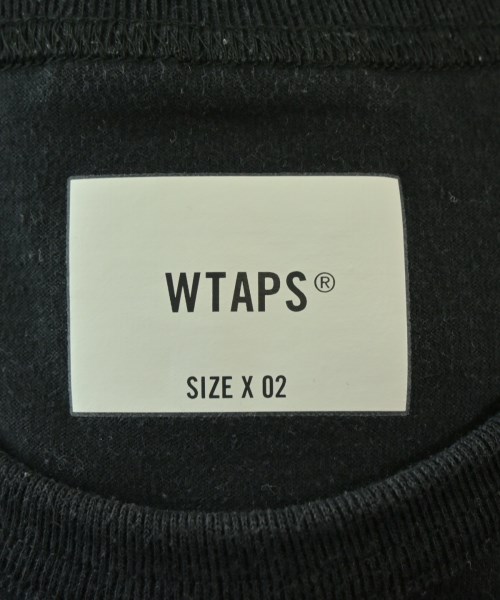 WTAPS（ダブルタップス）Tシャツ・カットソー 黒 サイズ:2(M位) メンズ/2200724989119