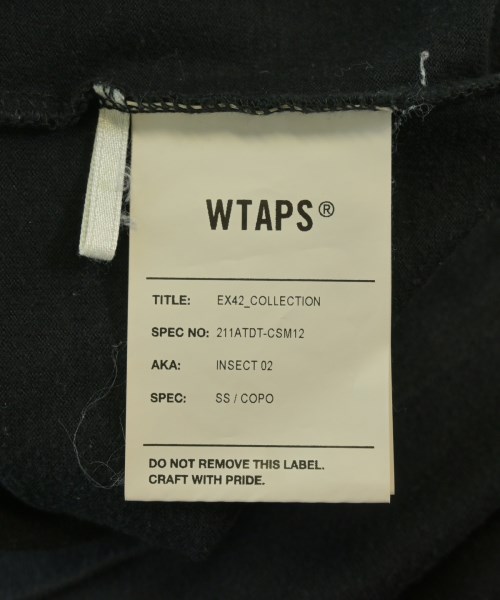 WTAPS（ダブルタップス）Tシャツ・カットソー 黒 サイズ:2(M位) メンズ/2200724989119