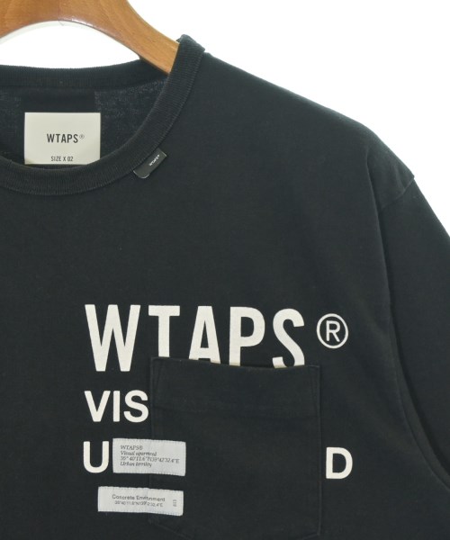 WTAPS（ダブルタップス）Tシャツ・カットソー 黒 サイズ:2(M位) メンズ/2200724989119