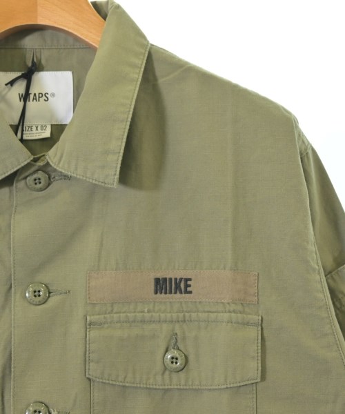 WTAPS（ダブルタップス）カジュアルシャツ カーキ サイズ:2(M位) メンズ/2200725357047