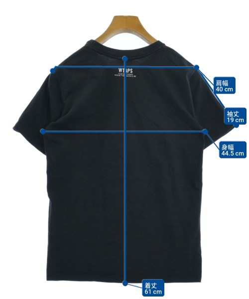 WTAPS（ダブルタップス）Tシャツ・カットソー 黒 サイズ:S メンズ/2200725873042