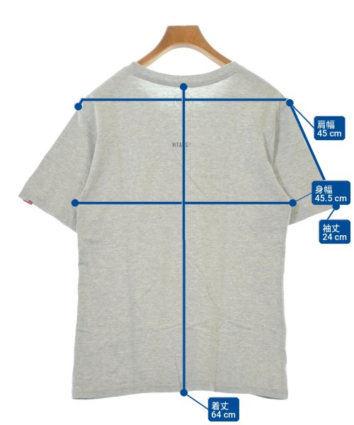 WTAPS（ダブルタップス）Tシャツ・カットソー グレー サイズ:2(M位) メンズ/2200721612508
