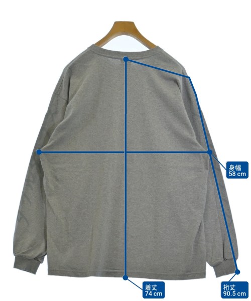 WTAPS（ダブルタップス）Tシャツ・カットソー グレー サイズ:02(M位) メンズ/2200727213075