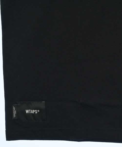 WTAPS（ダブルタップス）Tシャツ・カットソー 黒 サイズ:03(L位) メンズ/2200727213105