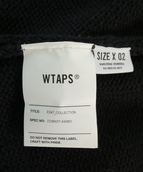 WTAPS（ダブルタップス）ベスト 黒 サイズ:02(M位) メンズ/2200728763012
