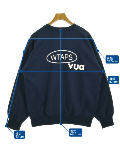 WTAPS（ダブルタップス）スウェット 紺 サイズ:2(M位) メンズ/2200728834019