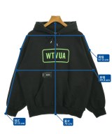 WTAPS（ダブルタップス）パーカー 黒 サイズ:2(M位) メンズ/2200728834033
