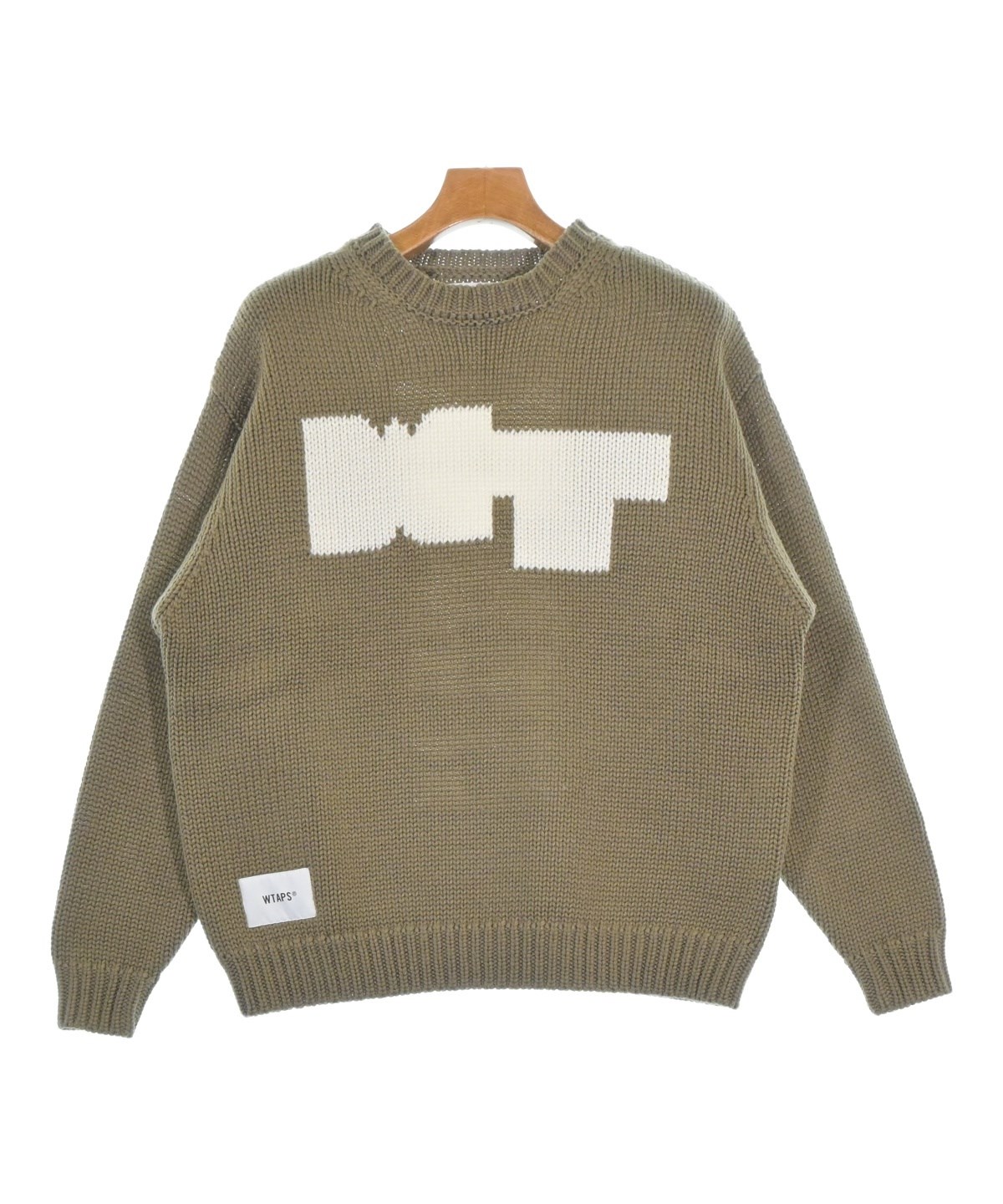 wb ダブルビー ニット・セーター S ベージュ 【古着】【中古】【送料無料】 Vintage double zip knit ivory used - メルカリ