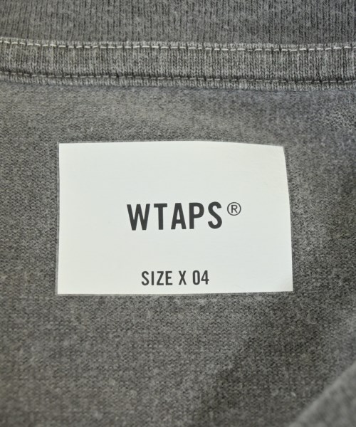 WTAPS（ダブルタップス）Tシャツ・カットソー グレー サイズ:04(XL位) メンズ/2200682643023