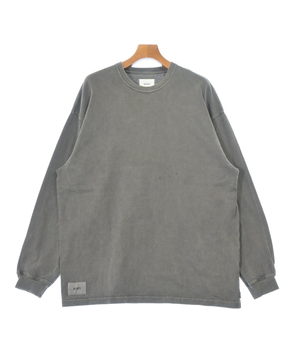 WTAPS グレー 長袖カットソー WTAPS（ダブルタップス）Tシャツ・カットソー グレー サイズ:04(XL位
